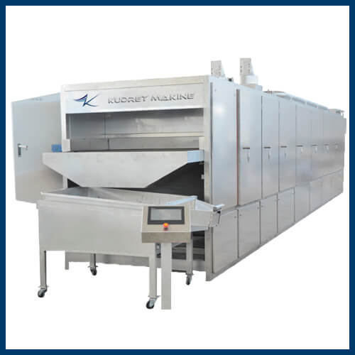 тоннельные печи. belt type roasting machines